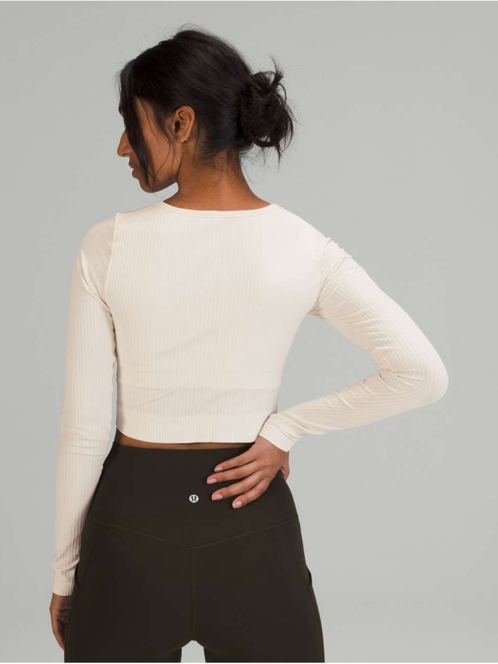 Lululemon Ebb to Street Long Sleeve Top
White Opal 8